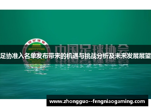 足协准入名单发布带来的机遇与挑战分析及未来发展展望