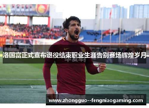 洛国富正式宣布退役结束职业生涯告别赛场辉煌岁月